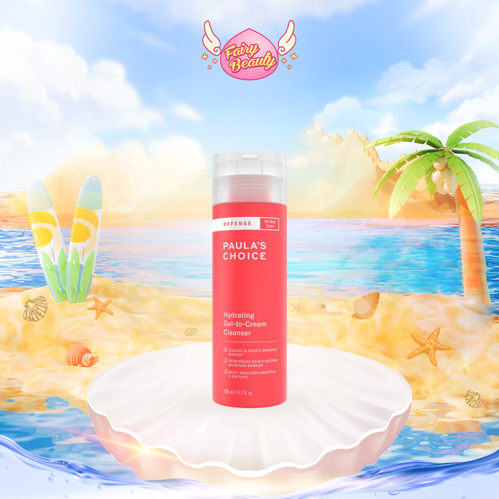 Sữa Rửa Mặt Bảo Vệ, Tăng Đề Kháng Mọi Loại Da Paula's Choice Defense Hydrating Gel To Cream Cleanser 198ml