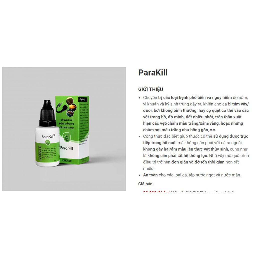 ParaKill & Anti Stress || Dưỡng Cá và Phòng Các Loại Nấm Cho Cá Cảnh
