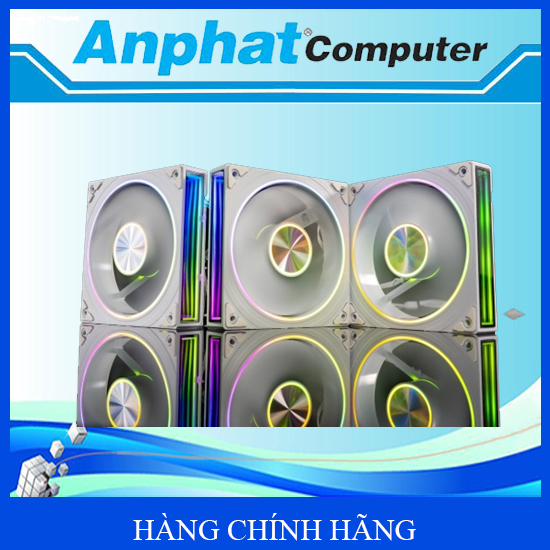 Quạt Tản Nhiệt Fan Case Leopard Trans Warp ARGB Sync Main Trắng – Hàng Chính Hãng