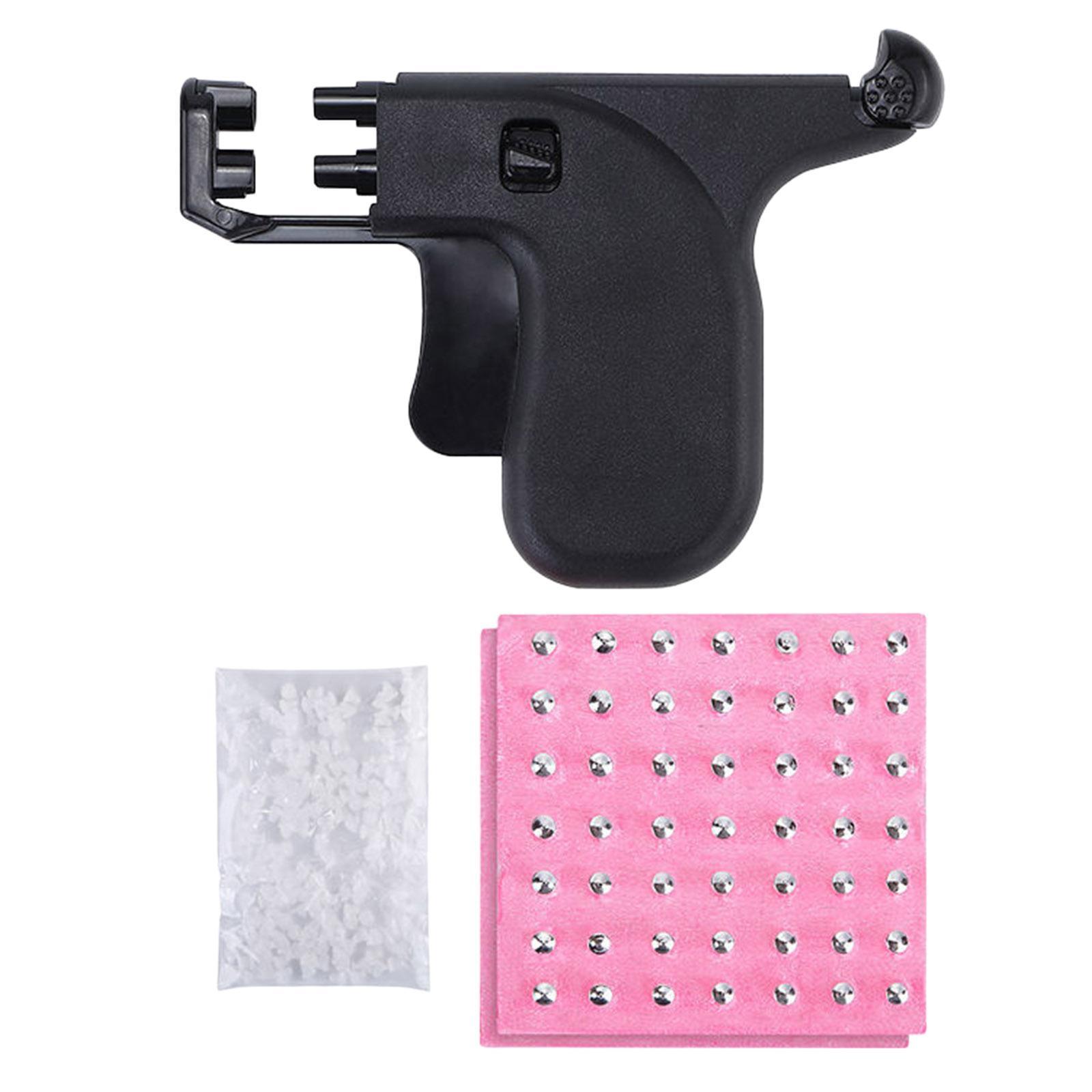 Steel Ear Nose Navel with 98pcs Earring Studs Tool Kit