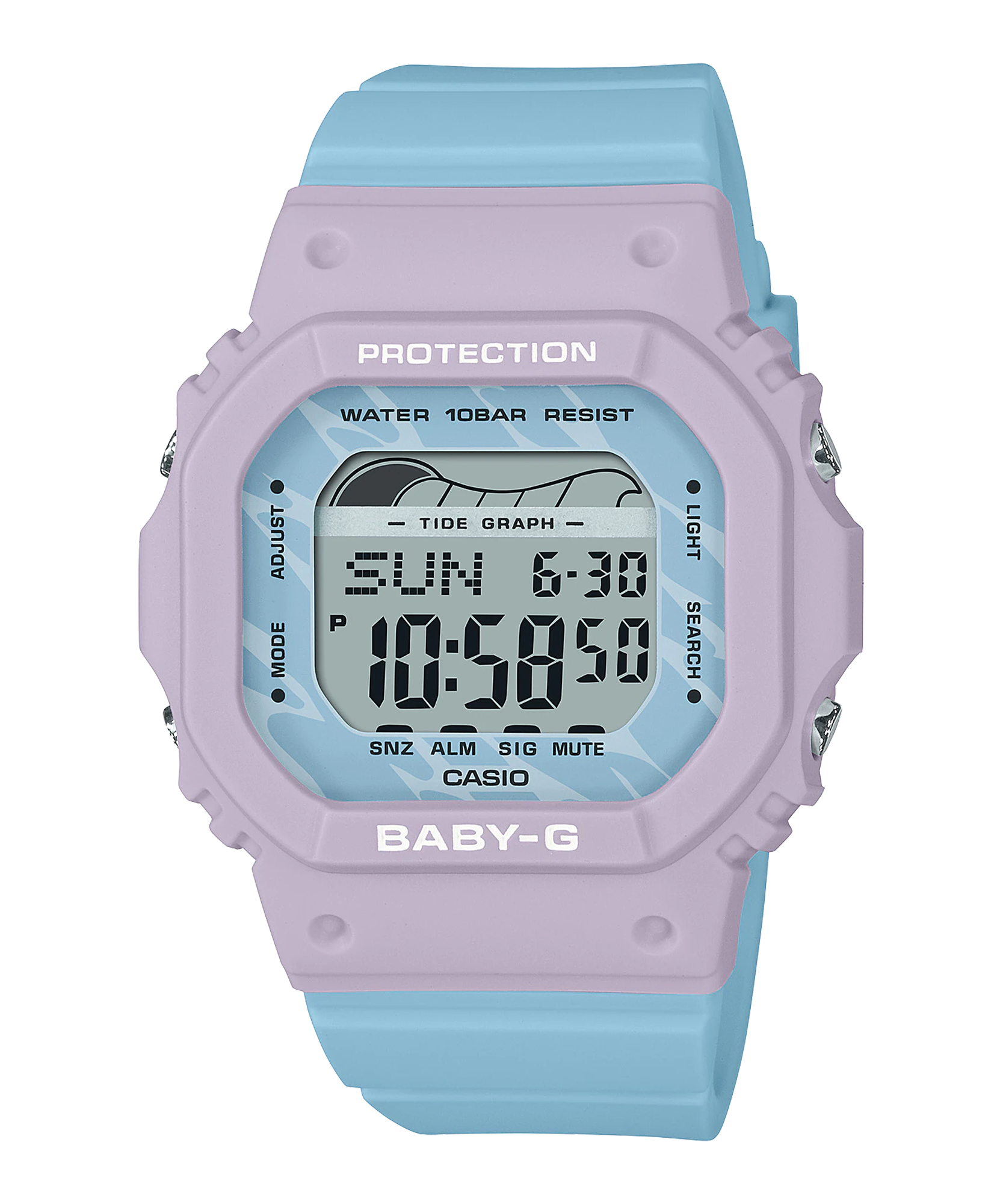 Đồng Hồ Casio Nữ Baby-G Dây Nhựa BLX-565-2DR