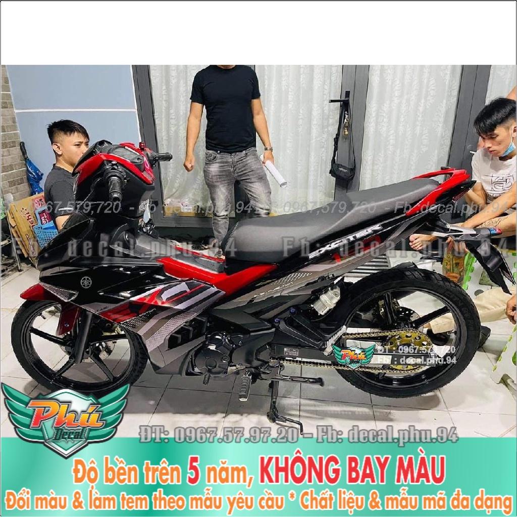 Tem Rời Exciter 150 Y15zr đỏ đen 2021  -1