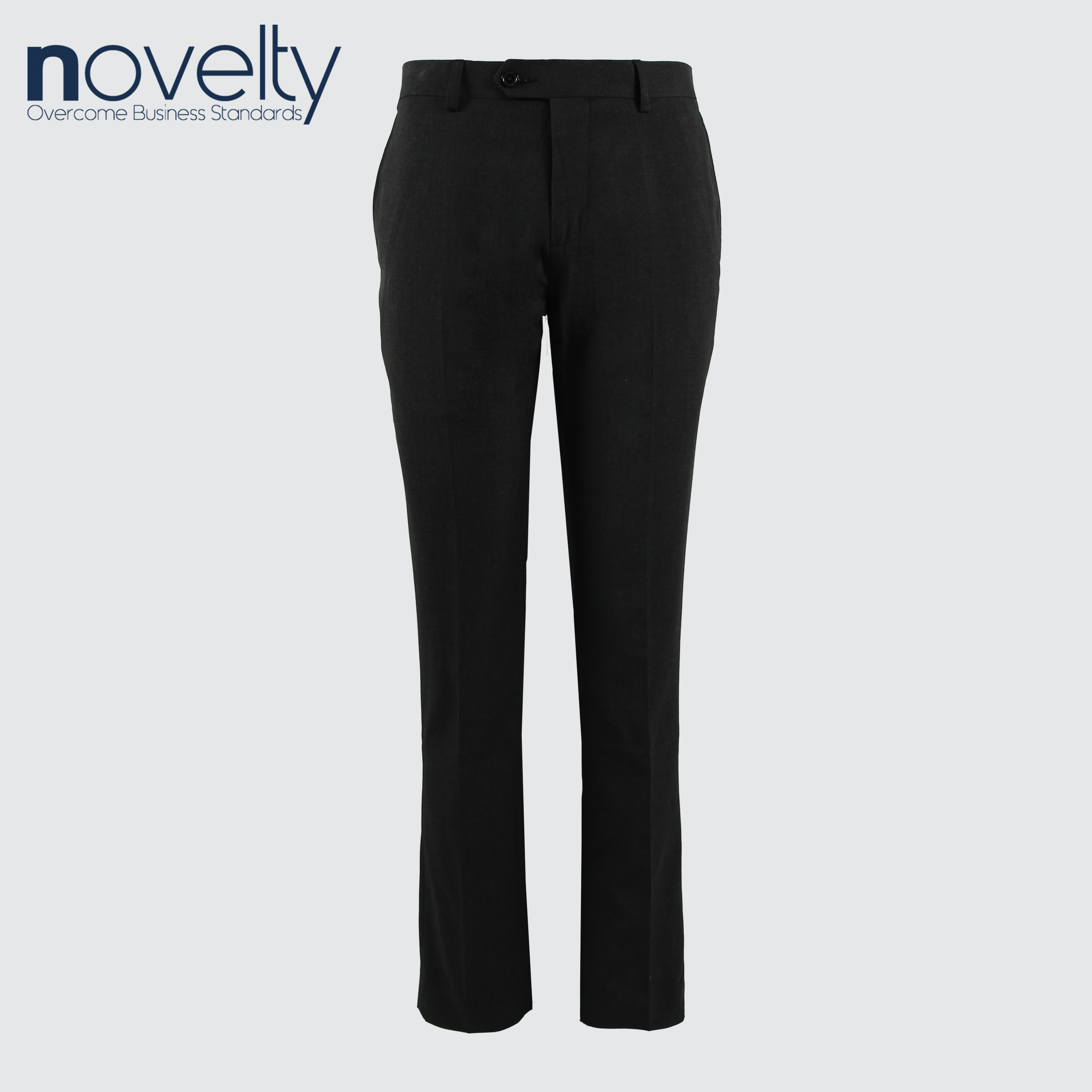 Quần tây nam 0Ply Novelty màu xám Slim fit NQTMMDNTRF2202970