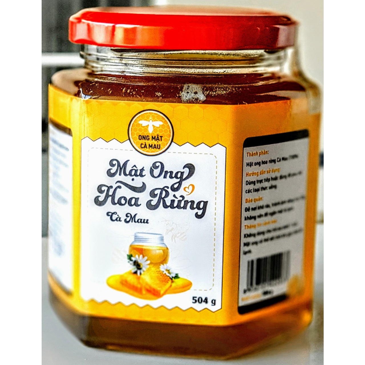 Mật Ong Hoa Rừng Cà Mau 504g