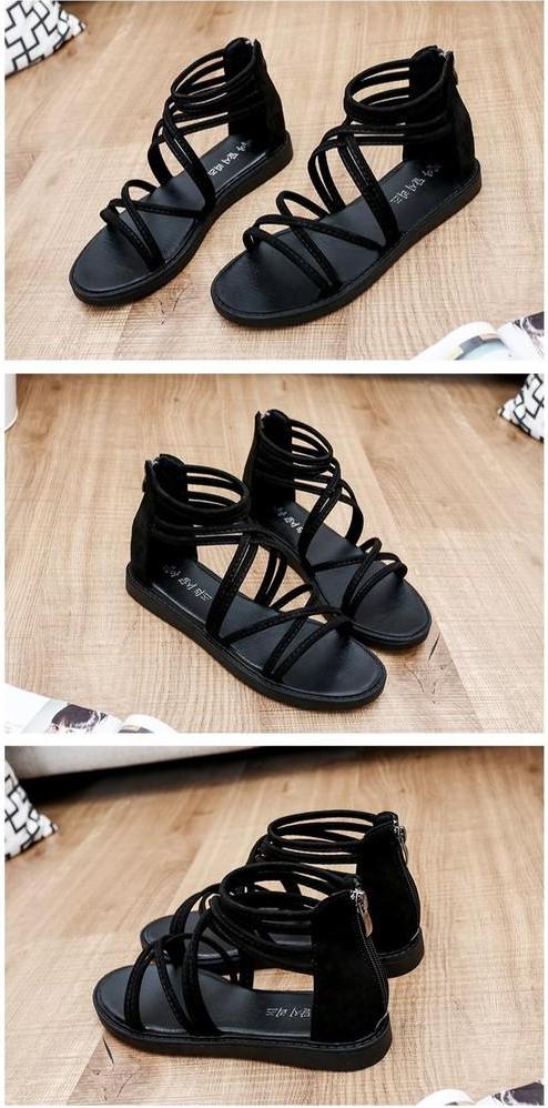 sandal bệt chiến binh nhiều dây chéo sành điệu