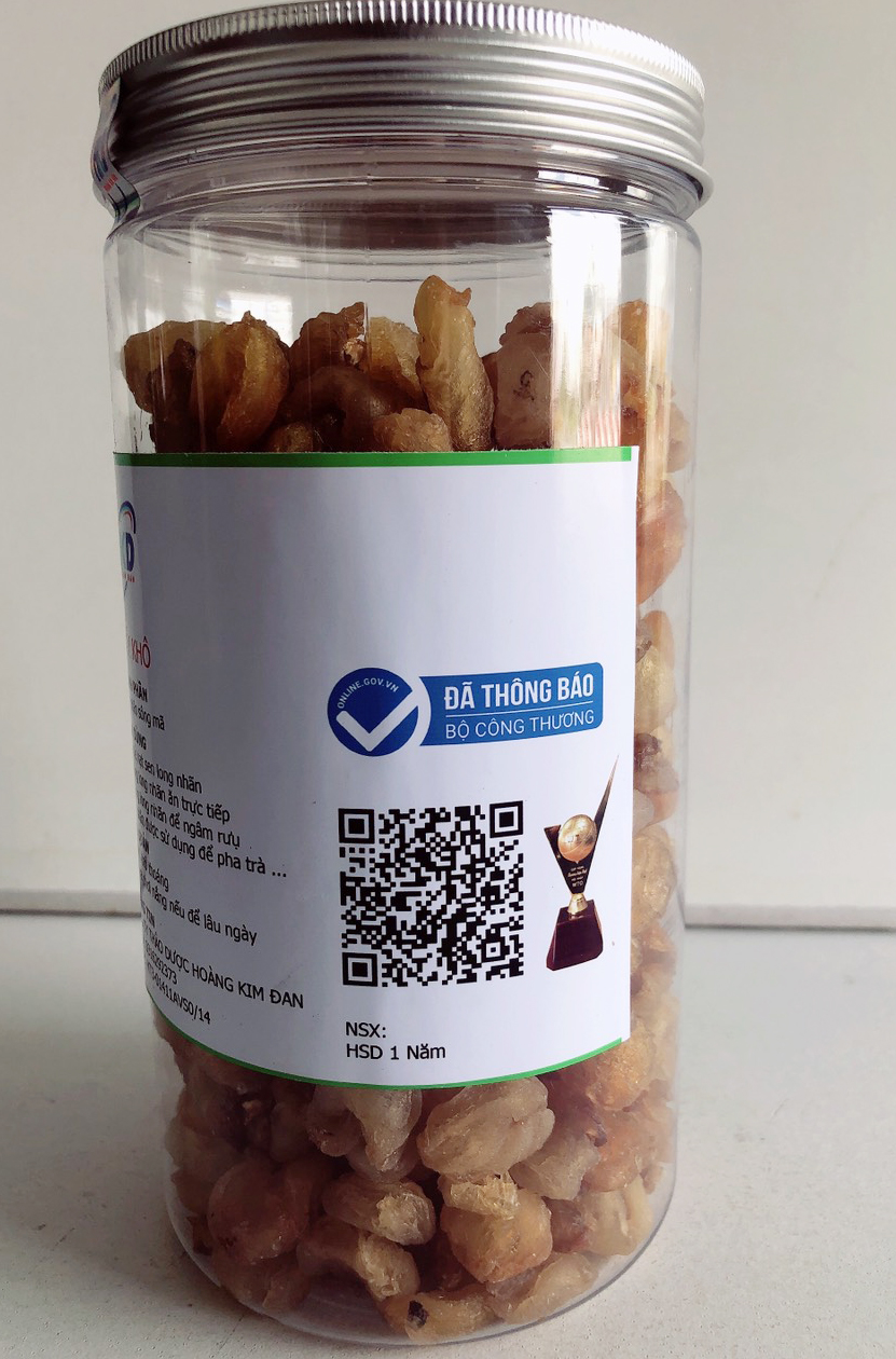 Quả long nhãn - Nhãn nhục sông mã (200gr)