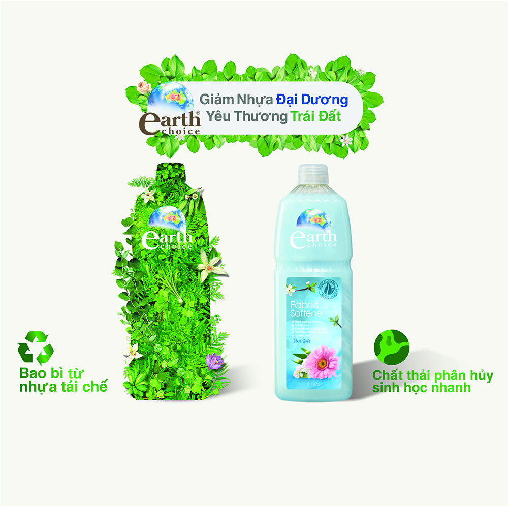 Nước xả cao cấp Earth Choice 1L