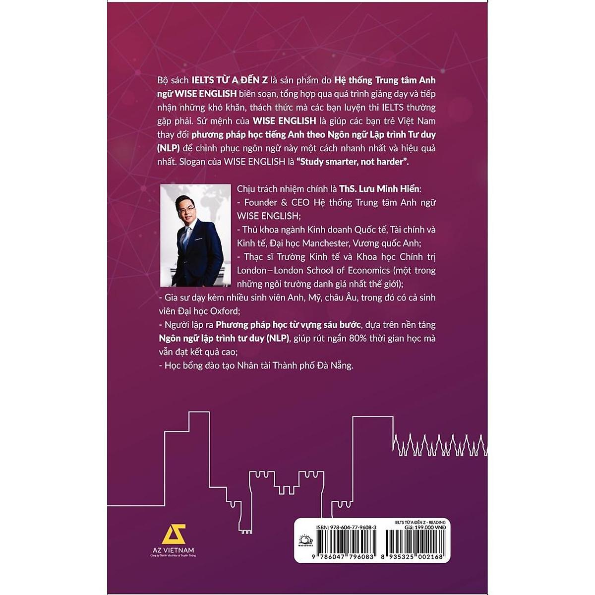 IELTS Từ A Đến Z - Reading - Bản Quyền