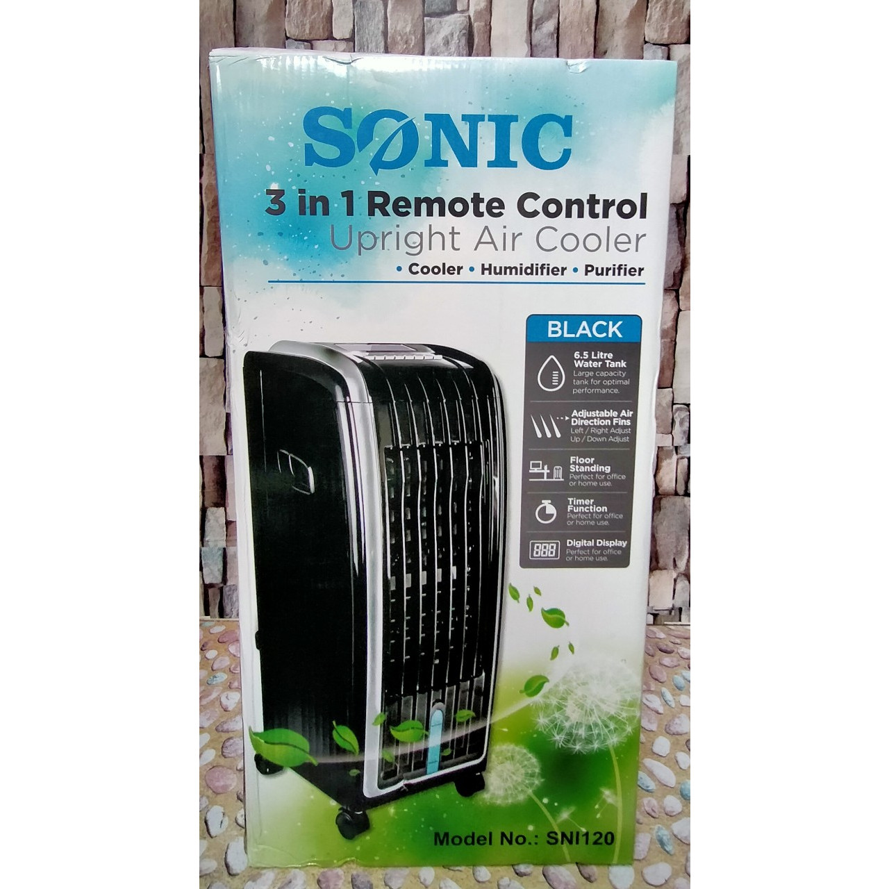 QUẠT MÁT HƠI NƯỚC SONIC SNI120  - HÀNG CHÍNH HÃNG
