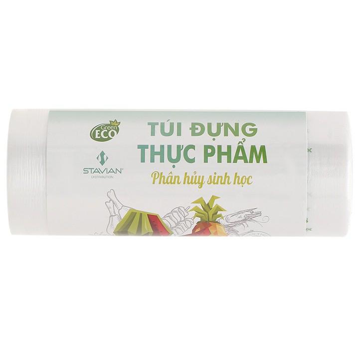 TÚI ĐỰNG THỰC PHẨM SINH HỌC TỰ HỦY-CUỘN 500 GAM