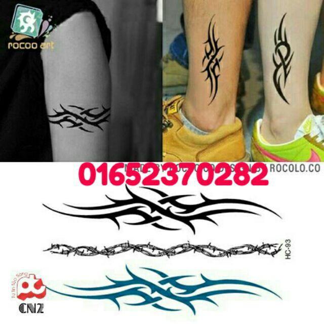 ( MS71) Hình xăm dán Tatoo cho nam giới squishyshop664