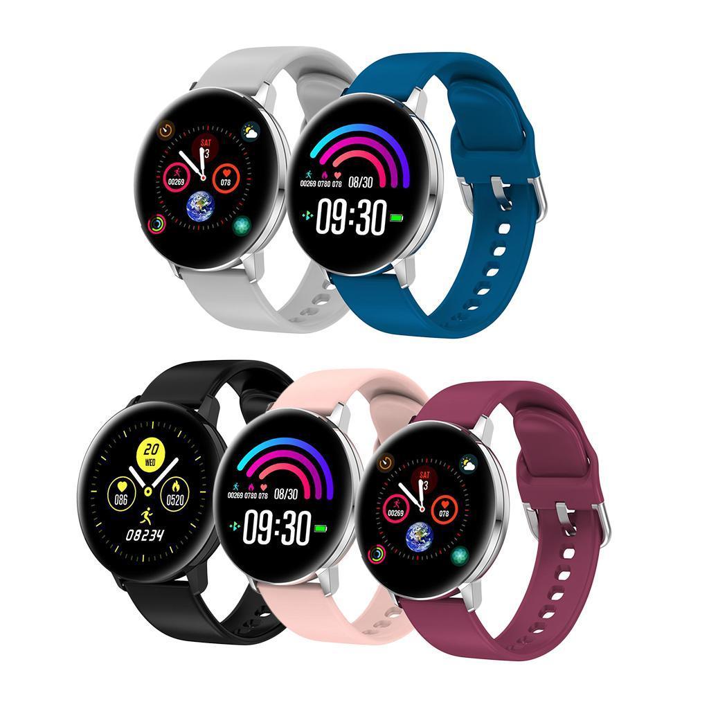 1.22inch IPS DT88 Smart Watch Wristband Pedometer Black