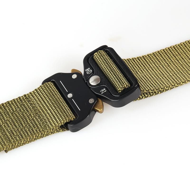 Quân Sự Mới Chiến Thuật Đai Quân Nylon Khóa Kim Loại Thắt Lưng Nam Dày Dây Lưng Cảnh Sát Săn Đào Tạo Phụ Kiện