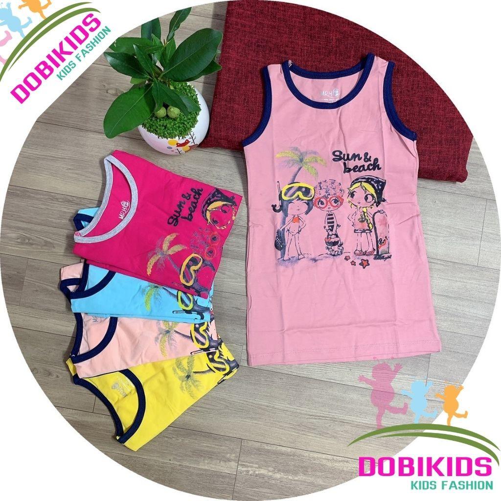 Váy Bé Gái Thun Cotton 4 Chiều Cao Cấp Loại 1 Đẹp