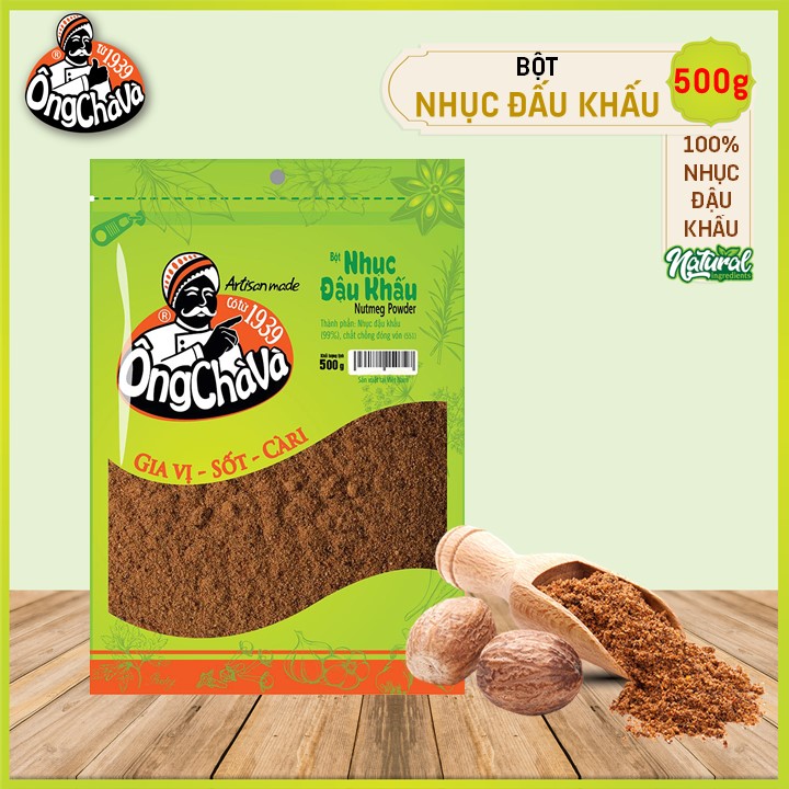 Bột Nhục Đậu Khấu Ông Chà Và 500g (Nutmeg Powder)