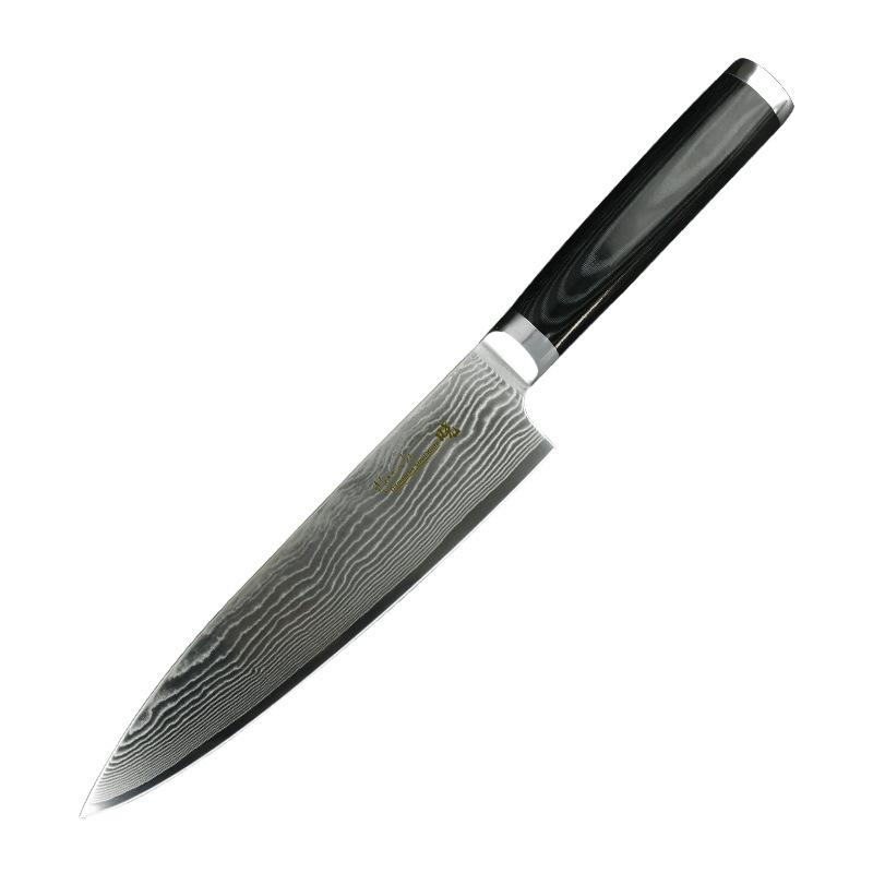 DAO - DAO BẾP NHẬT BẢN THÁI LÁT UTILITY THÉP DAMASCUS MÃ XDT1 nt 234654467856