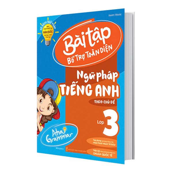 Combo 2 Cuốn Aha Grammar Ngữ Pháp Và Bài Tập Bổ Trợ Tiếng Anh Lớp 3