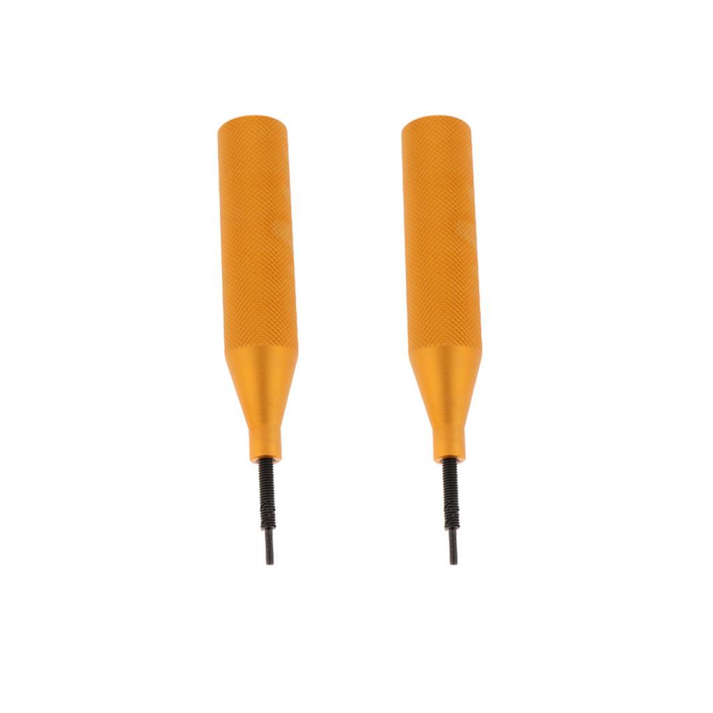 2Pcs Golden ECU Cover Extractor Open Car Computer Removal Tool for KTAG KESS