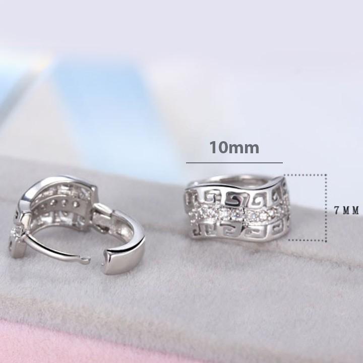 Bông tai khoen kiểu cổ BHBT341