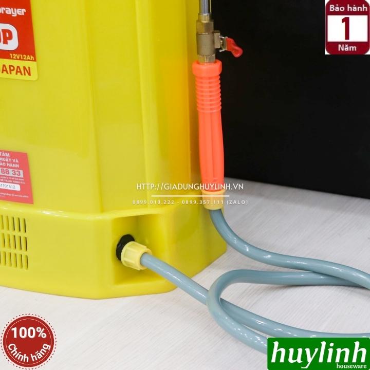 Bình xịt điện phun thuốc trừ sâu Con Ong Vàng COV20-DP - 20 lít - Bơm đôi - 12V/12AH - Thương hiệu Oshima