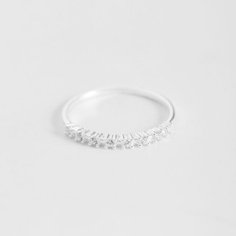 Nhẫn Blingit tám hạt đá BIN286