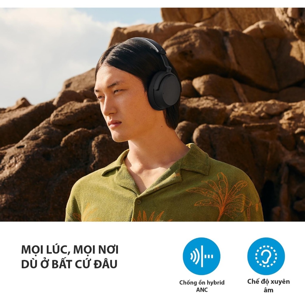 Tai nghe chống ồn chụp tai SENNHEISER ACCENTUM WIRELESS (2023) - Hàng chính hãng Bảo hành 24 tháng