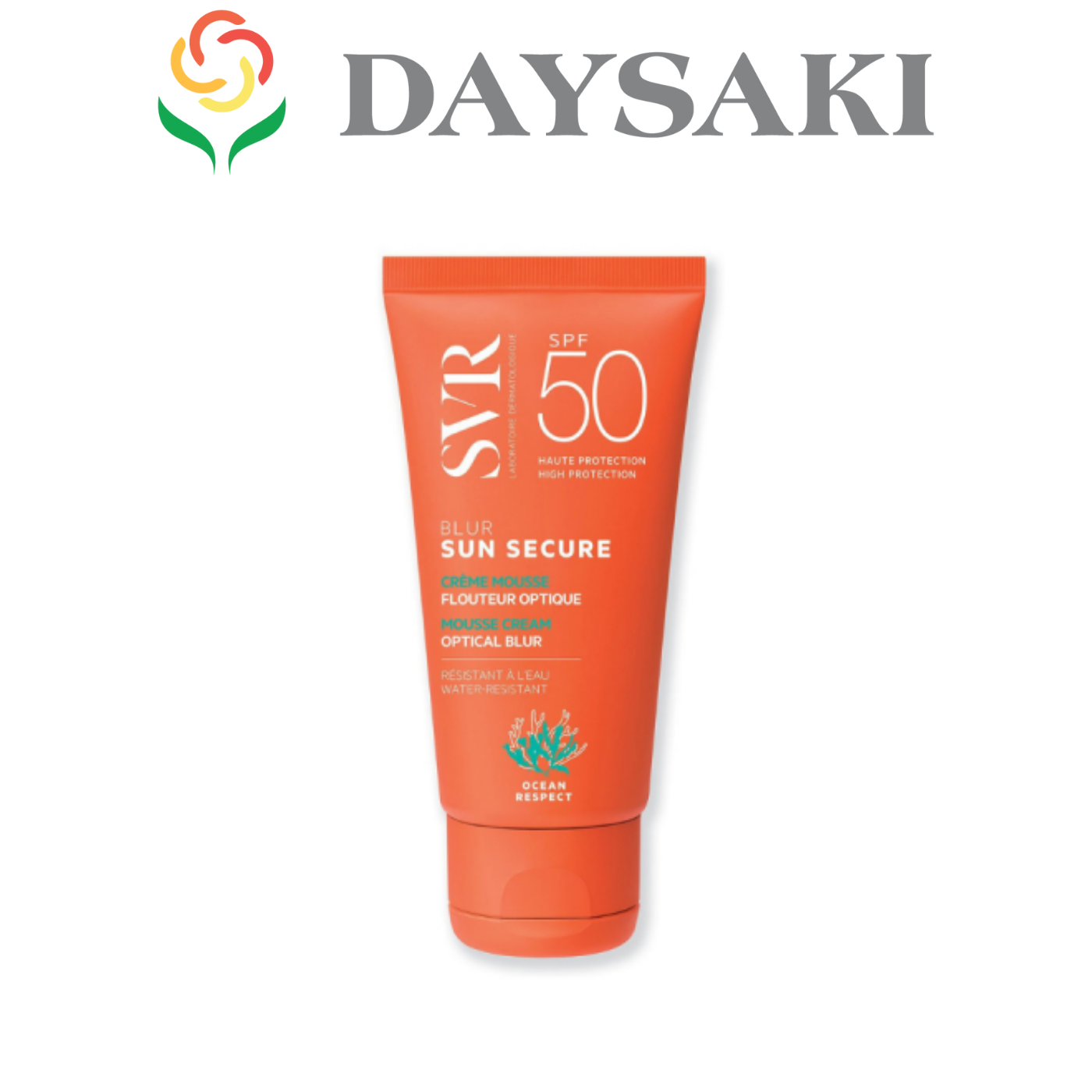 SVR Kem chống nắng có màu che khuyết điểm SUN SECURE Blur SPF50 50ml