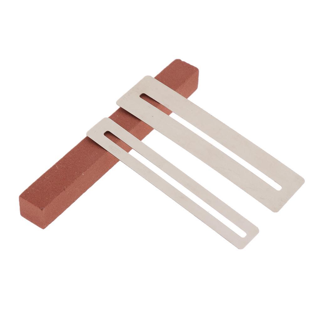 DIY Guitar Luthier Tool 2pcs Fingerboard Fret Guard 1pc Sander