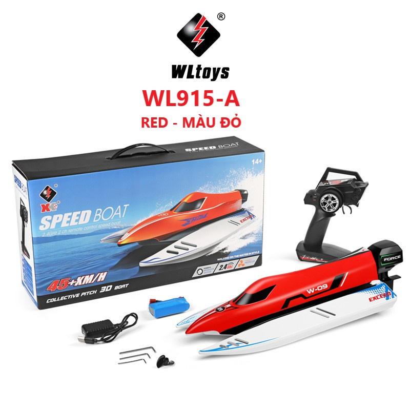 Tàu cano điều khiển từ xa WL915-A Wltoys F1 tốc độ cao F1 45km/h động cơ không chổi than mô hình điều khiển