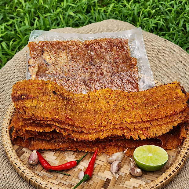 ️ Đặc Sản Nha Trang-Mực Tẩm Gia Vị Cán Mỏng, Cay, Dai, Đậm Đà, Thơm Ngon, Seavy Gói 100g ️