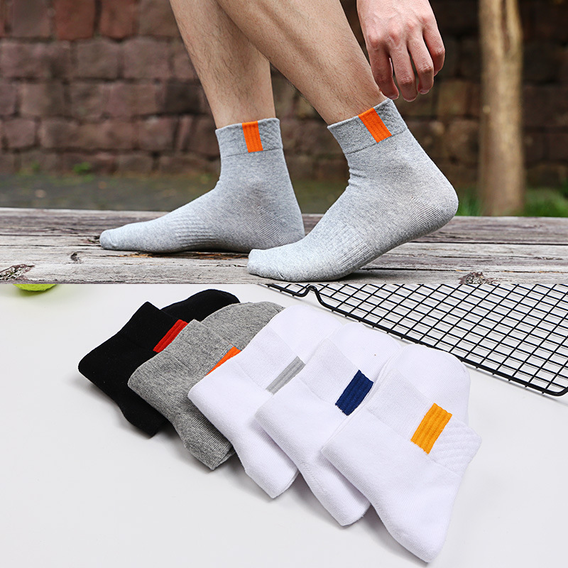 Set 5 Đôi Tất Vớ Cho Nam Cổ trung thể thao