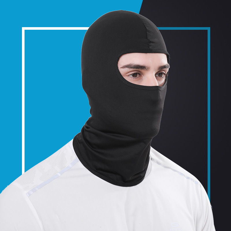 Khăn trùm đầu Ninja Fullface Chống Nắng màu đen