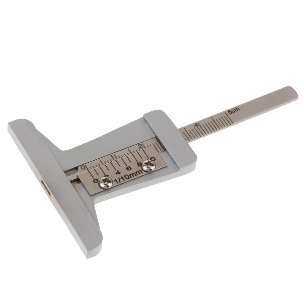 Mini Cấp Mở Loại 0-30MM Lốp Xe Thước Hố Thước Đo Độ Sâu Bút Thử Điện