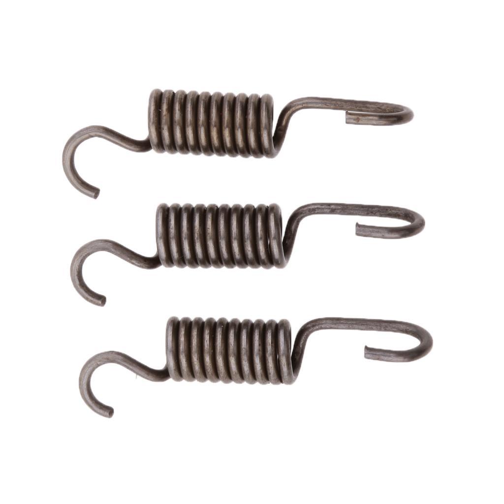 6x3 Pieces 2 Stroke Engine Parts Clutch Pads Spring for 49cc Mini Bike