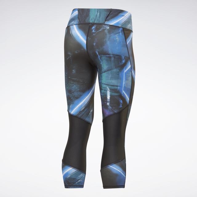 Quần Thể Thao Nữ Reebok Tập Luyện One Series Running 3/4 Tight Print 1 FL0068