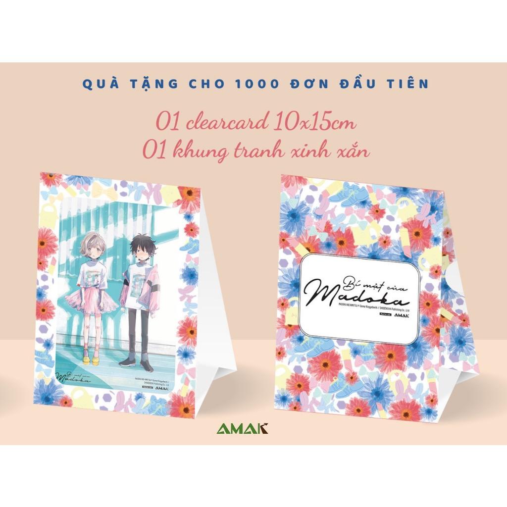 Truyện tranh Bí mật của Madoka - Tặng kèm Bookmark + Clear Card + Khung tranh giấy - AMAK