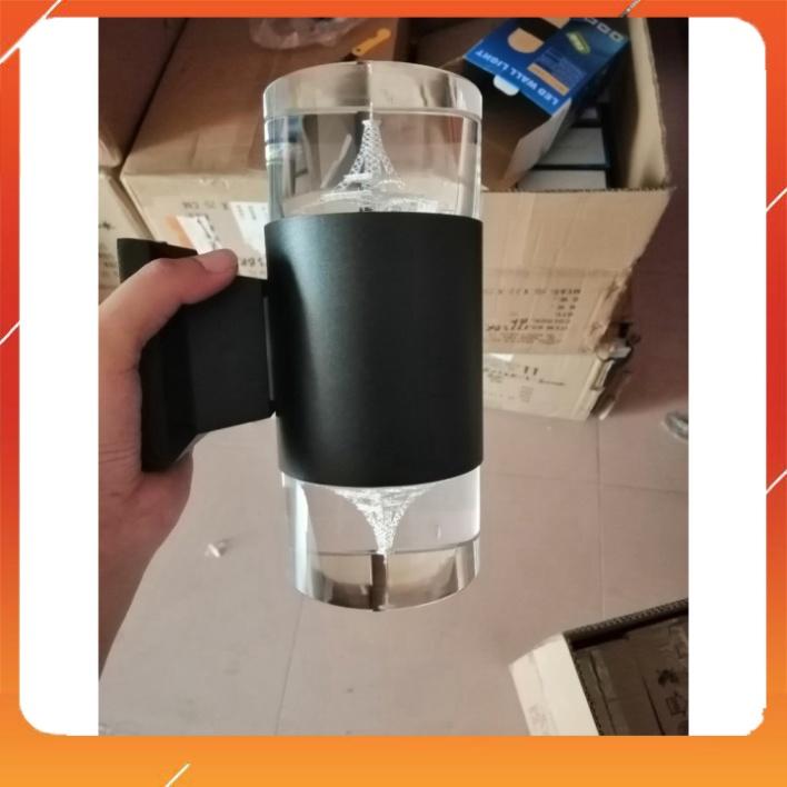 Đèn tường pha lê thủy tính trắng trong, led có tháp đẹp, sử dụng led dùng cho trang trí ngoài trời trong nhà IP1937-2