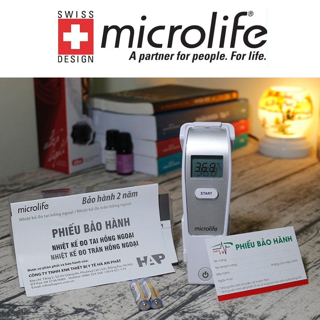 [ Đo Nhanh , Chính Xác Trong 1 Giây ] Nhiệt Kế Hồng Ngoại Microlife FR1MF1 | Thương Hiệu Thụy Sỹ