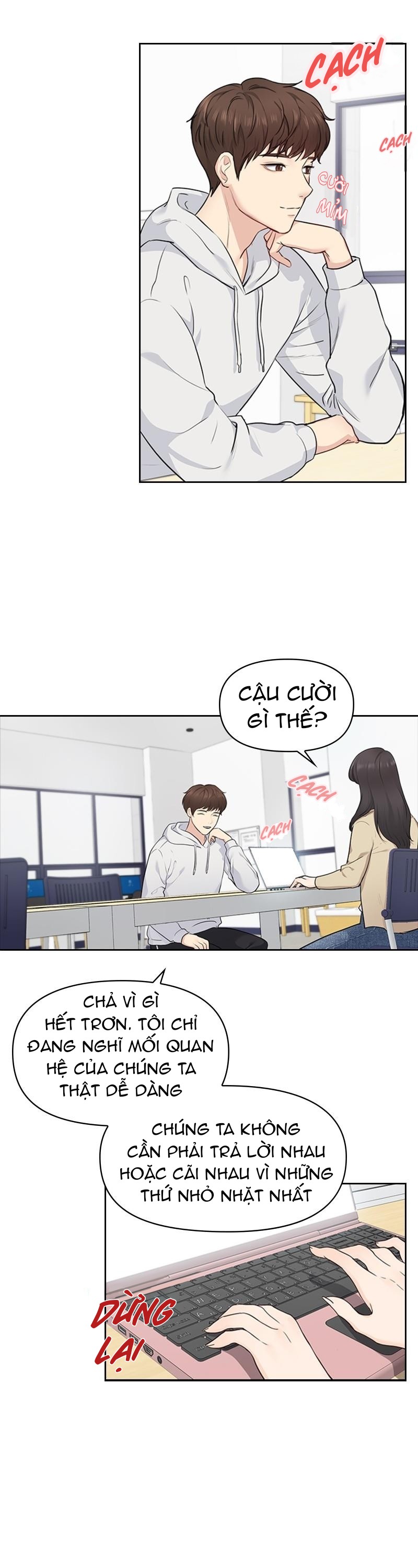 hẹn hò trước, yêu đương sau chapter 7 14