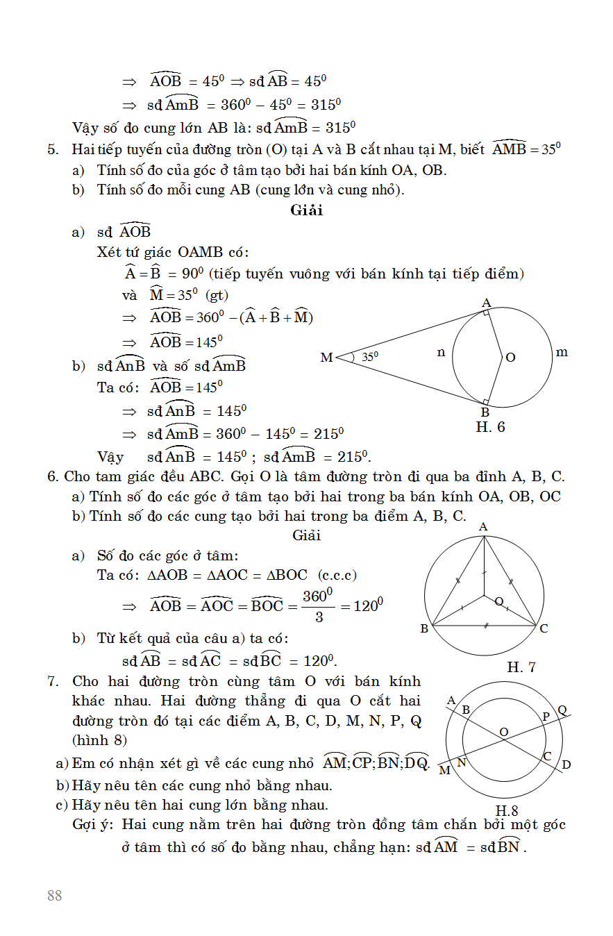 GIẢI BÀI TẬP TOÁN 9 TẬP 2_KV