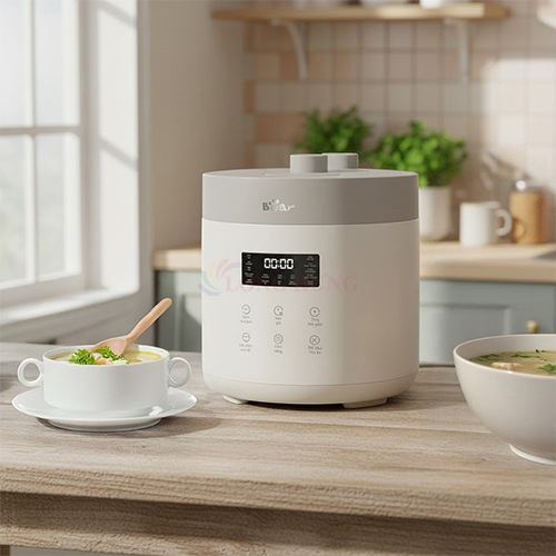 Nồi áp suất Bear 2.5 lít PC-4H25R - Hàng chính hãng