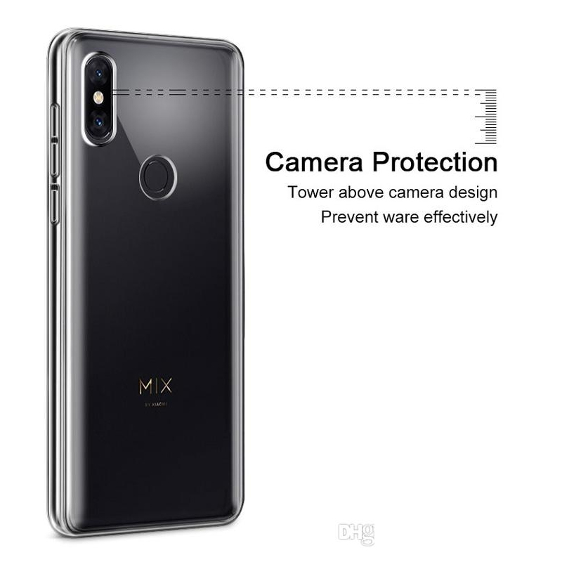 Ốp lưng dẻo dành cho XIaomi Mi Mix 3 Ultra Thin - Hàng chính hãng