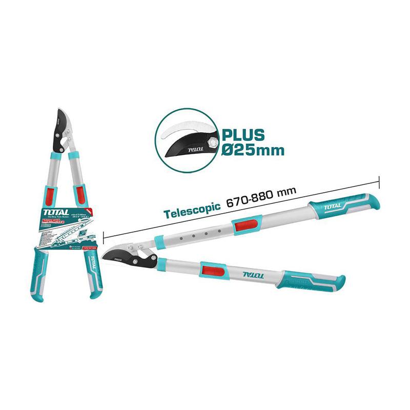 KÉO CẮT TỈA CÂY CẢNH LƯỠI CONG 670- 880MM TOTAL THTS1527406 - HÀNG CHÍNH HÃNG