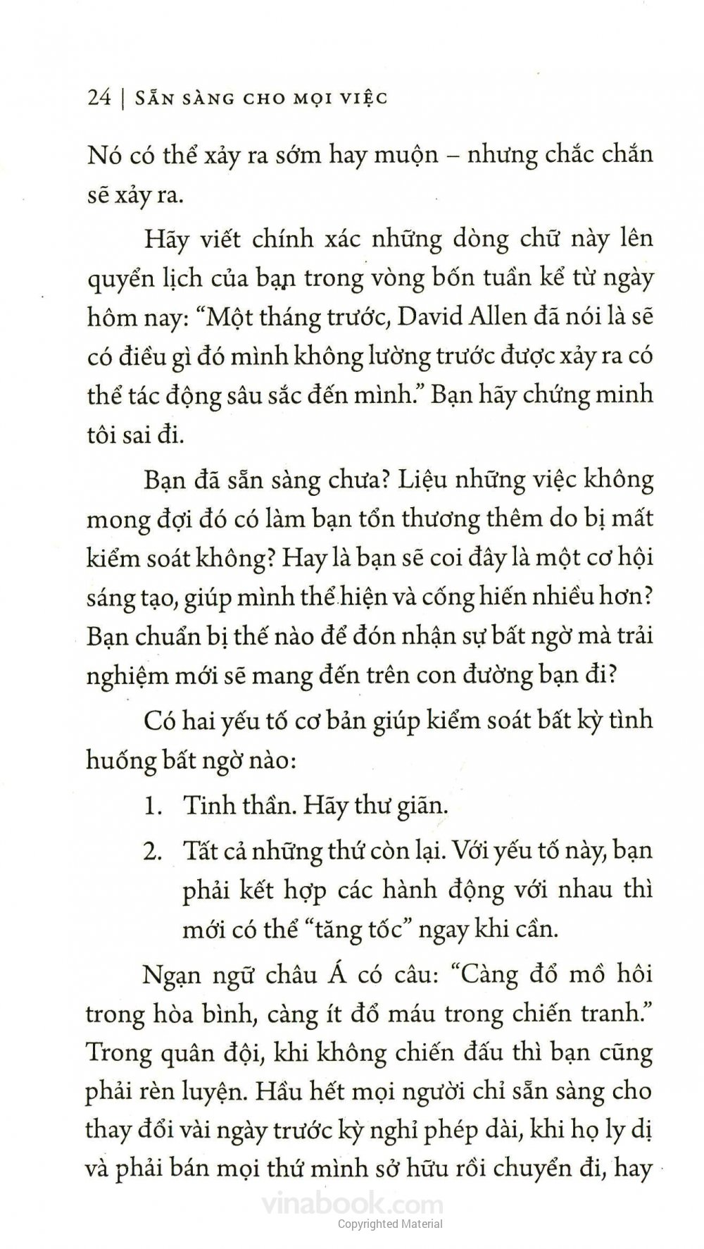 Sẵn Sàng Cho Mọi Việc _AL