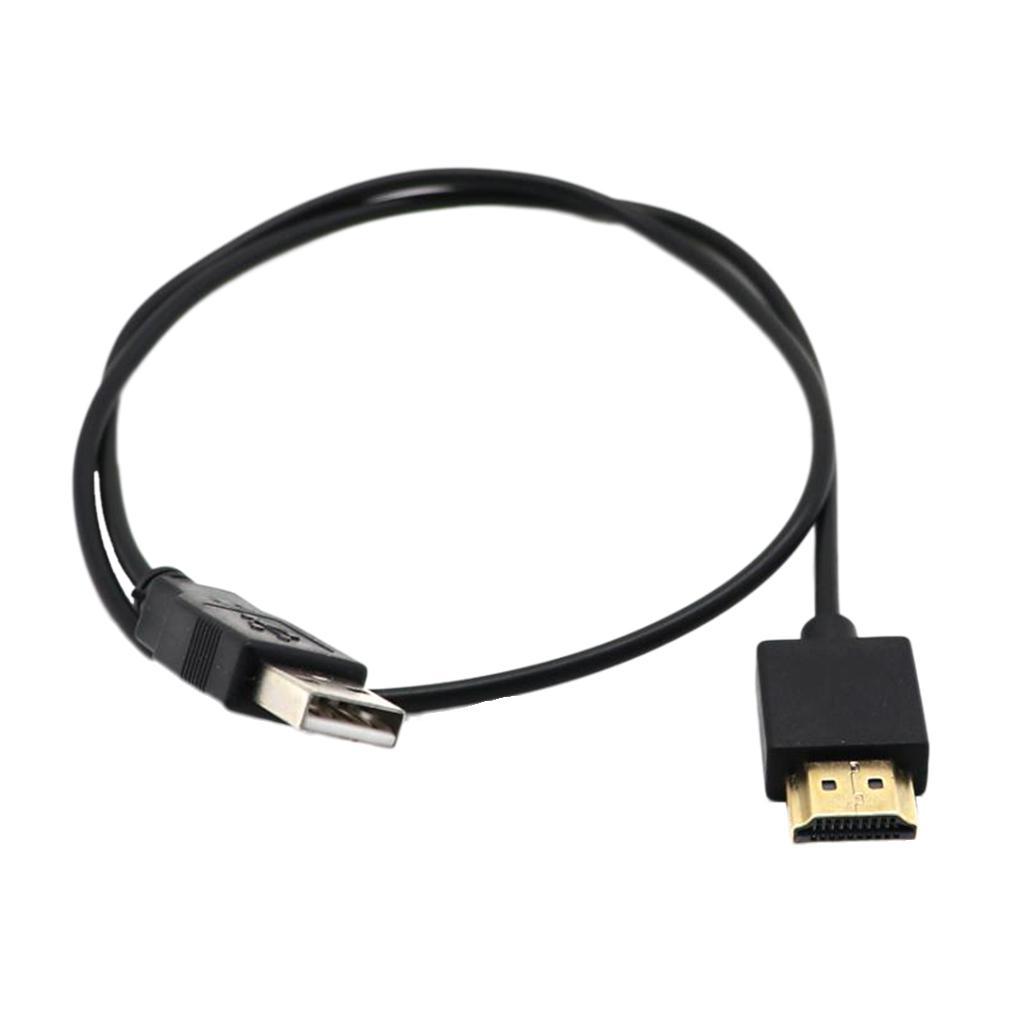 Qty 3 USB to HDMI Video Cable Adapter Converter for PC Laptop HDTV LCD 0.5m