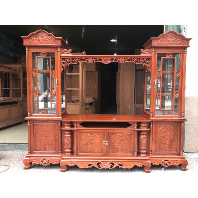 Kệ tivi gỗ tự nhiên