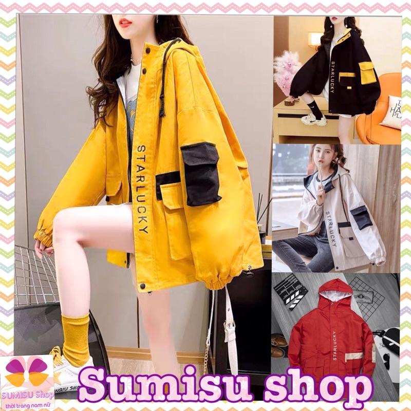 áo khoác kaki nam nữ kaki mềm dày star sumisu shop