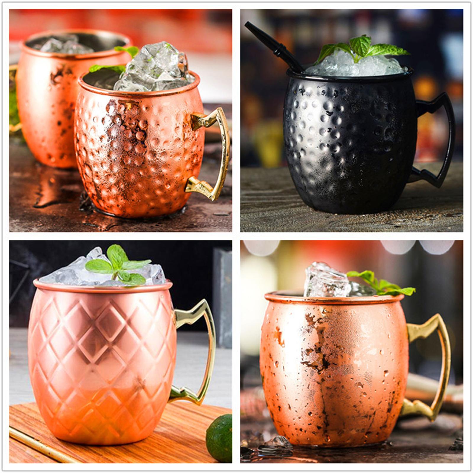 Ly uống cocktail bằng thép không gỉ, cốc uống nước có tay cầm