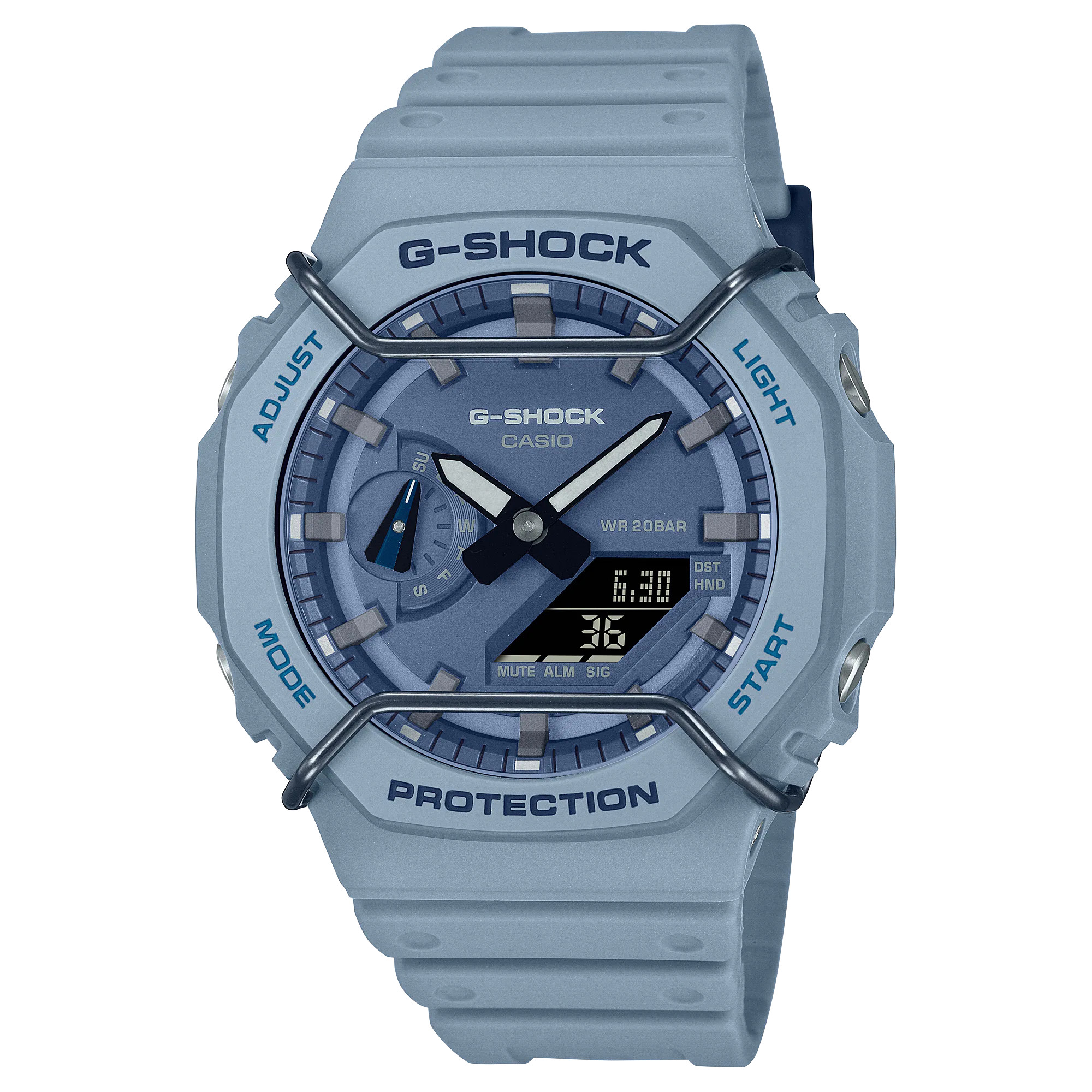 Đồng Hồ Nam Dây Nhựa Casio G-Shock GA-2100PT-2A Chính Hãng | GA-2100PT-2ADR Carbon Core