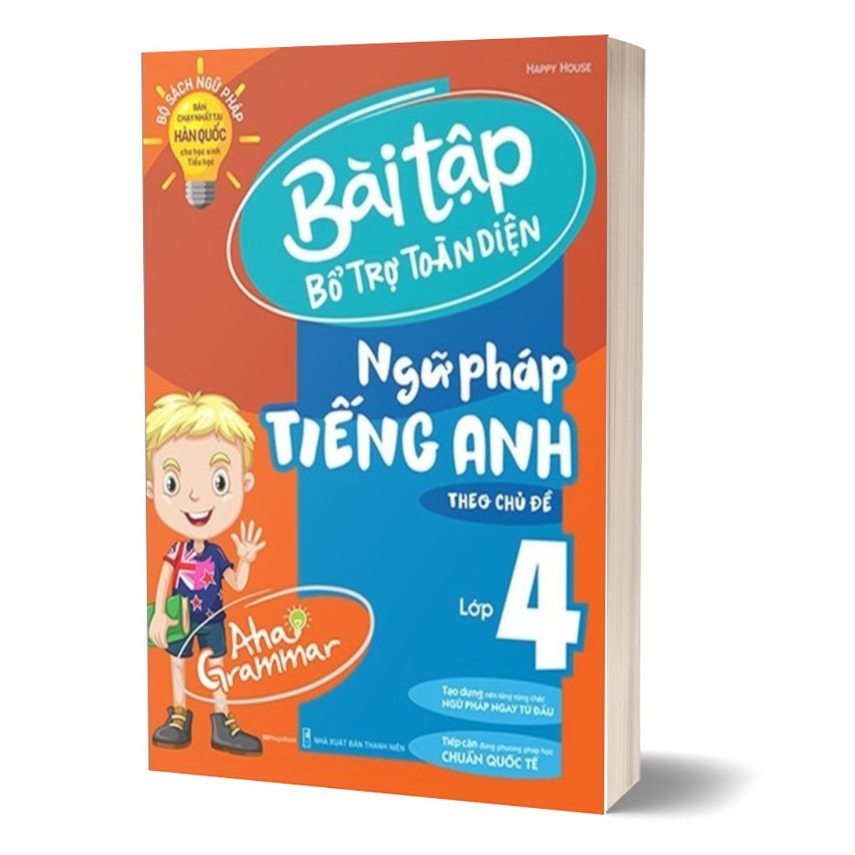 Combo Aha Grammar - Toàn Diện Ngữ Pháp Tiếng Anh Lớp 4 Theo Chủ Đề